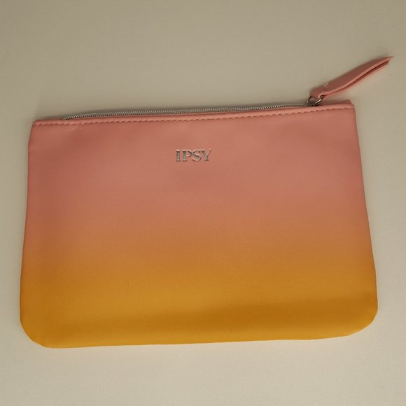 Ipsy Sunrise Pink and Yellow Make Up bag 5/$25 - Picture 1 of 3